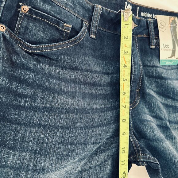 NWT Lee Riders Bootcut Jeans – Size 14 Petite - Picture 10 of 11